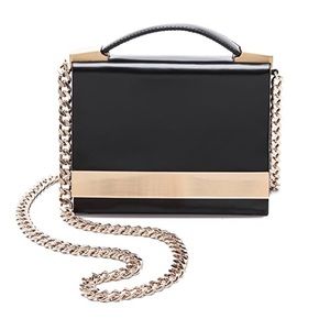 B Brian Atwood Ava Box Clutch Bag